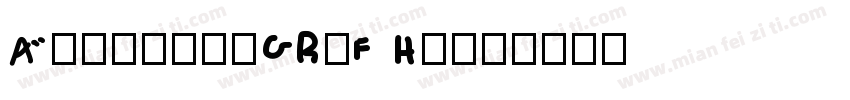 ARMaoKaiGBJF HV字体转换